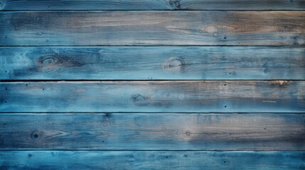 Obraz na płótnie Canvas Rustic Old Weathered Blue Wood Plank Background Texture extreme closeup. High quality photo