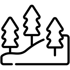 tree line icon