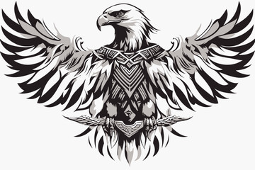 Tribal Eagle Artwork