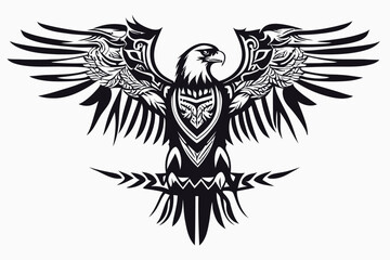Obraz premium Tribal Eagle Artwork