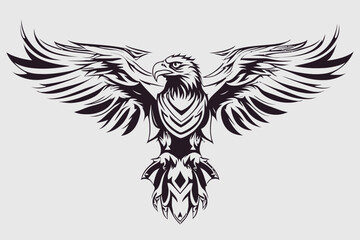 Obraz premium Tribal Eagle Artwork