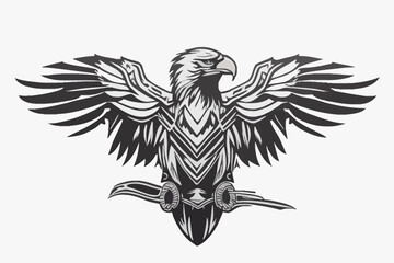 Tribal Eagle Artwork