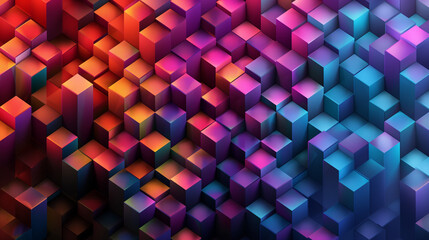 A decorative window featuring a colorful geometric mosaic pattern formed by interlocking pieces of stained glass