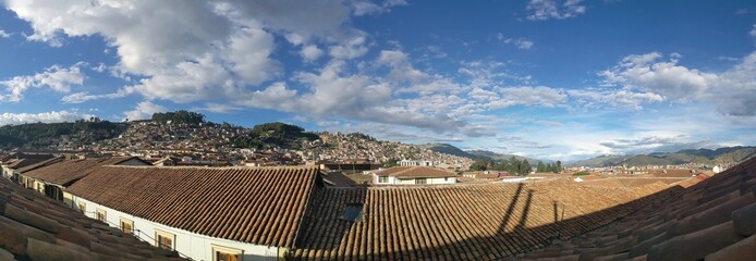 Overview of Cusco, Peru - April 2024