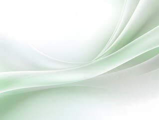 Fototapeta premium Abstract white wallpaper background with pastel green sparkle line elements