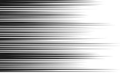 Comic speed line linear black pattern background