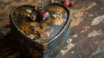A Handcrafted Heart-Shaped Gift Box Filled with Artisan Chocolates: A Thoughtful and Romantic Gesture for Special Occasions





