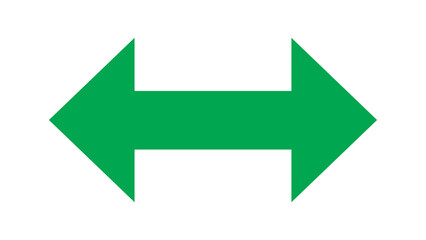 arrow right left arrow icon design illustration.
