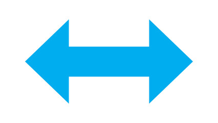 arrow right left arrow icon design illustration.