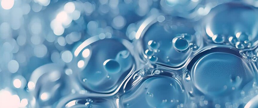 Alpha hydroxy acids (AHAs) resurfacing hexagonal skin cells, revealing radiance