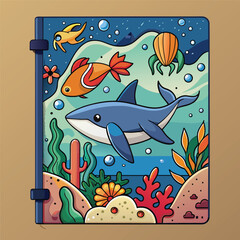 Ocean Adventures: Underwater Coloring Fun