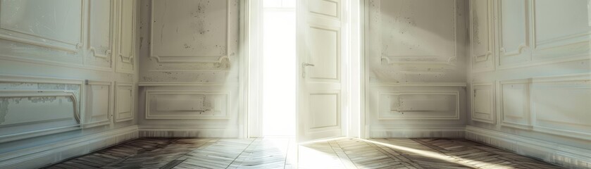 An image of an open door surrounded by light, signifying the endless opportunities that lie ahead