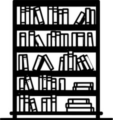 Bookshelf icon 4