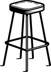 Bar Stool furniture icon 3