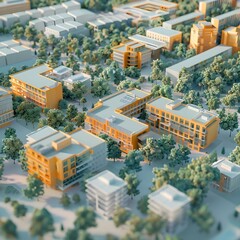 Sunlit Model Metropolis