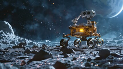 Robot Exploration on the Moons Surface