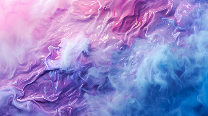 Purple blue liquid fog, abstract background.