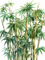 forest, bamboo forest