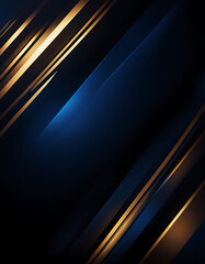 Obraz premium abstract golden and blue background with waves 