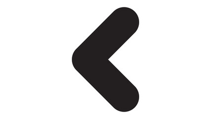 arrow left icon design illustration.