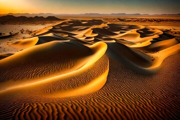 Fototapeta na wymiar landscape with desert