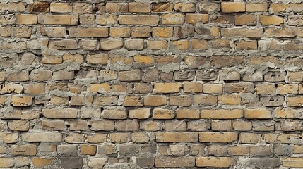 b'Old weathered grunge brick wall texture background'