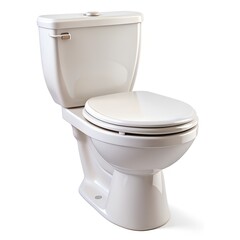 ceramic toilet wc picture on white background