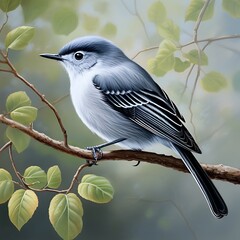 A Gnatcatcher Isolated Against a Neutral Background: Showcasing the Delicate Features and Subtle Colors of This Small Bird





 - obrazy, fototapety, plakaty