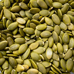 Organic green pumpkin seeds (hulled)