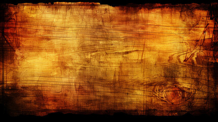 A wooden background with a yellowish color - obrazy, fototapety, plakaty