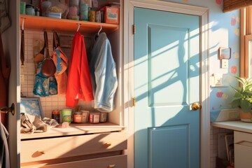 Obraz na płótnie Canvas b'Cozy Kitchen Nook'