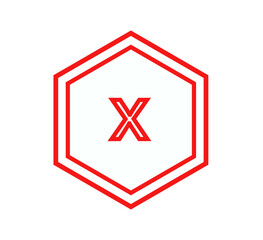 Empty NO symbol, prohibition or forbidden sign; crossed out white circle. Vector icon isolated on transparent background.