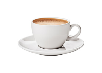 coffee cup isolated on transparent background, cut out or PNG