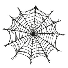 Obraz premium spider net icon symbol isolated on white.