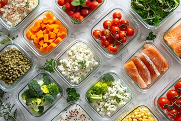Focus on practical meal prep at home with bulk preparation solutions that combine convenient delivery options with programmable cooking and efficient meal storage.