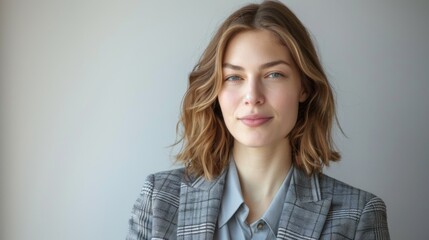 Obraz premium Confident Woman in Professional Attire