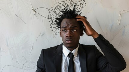 A Man Overwhelmed by Complexity