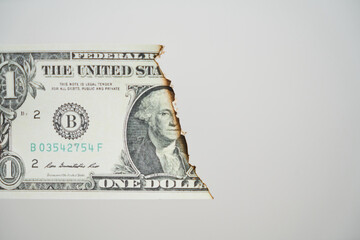 Us dollar burning, the financial condition of a business or economy
