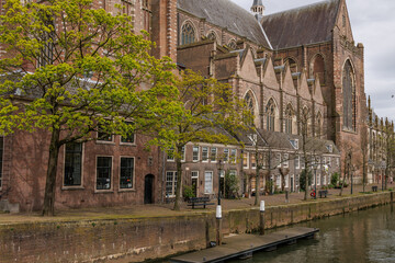 Die Stadt Dordrecht in den Niederlande