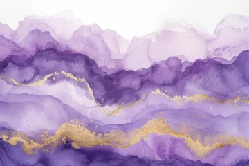 Poster Lavender watercolor background backgrounds purple accessories. © Rawpixel.com