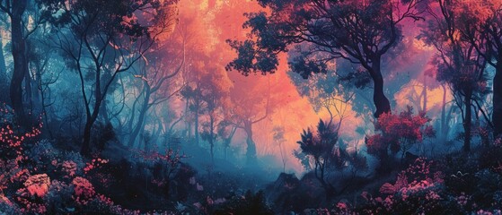 The once vibrant forests now stand as silent witnesses to the changing climate, their fading hues a testament to the earth's distress.
