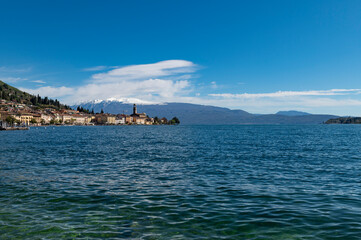 Salò, Brescia, a city of the Garda Lake, Italy