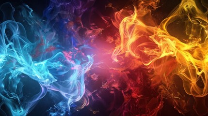 Background with vibrant colors, abstract colorful background ,AI generated image.