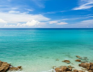青空と海のイメージ