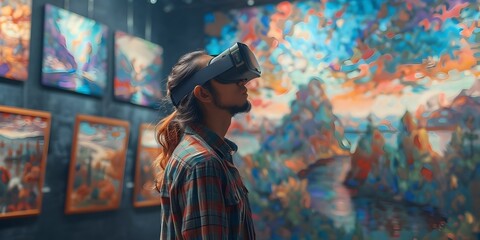 Character Bringing Paintings to Life Through Augmented Reality Harnessing the Magic of the Modern Era