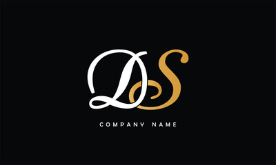 DS, SD, D, S Abstract Letters Logo Monogram