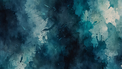 blue grunge background with space