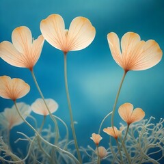 Obraz premium background with flowers