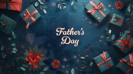 Happy father's day design background