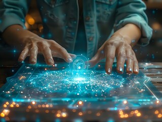 Engaging with the Future: Holographic Interface in Action